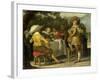 A Party Outdoors-Dirck Hals-Framed Art Print