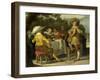 A Party Outdoors-Dirck Hals-Framed Art Print