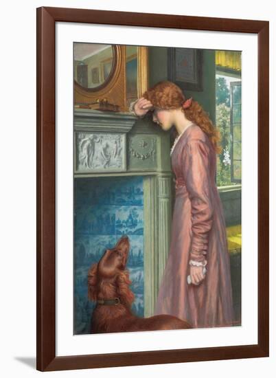 A Passing Cloud-Arthur Hughes-Framed Giclee Print