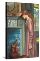 A Passing Cloud-Arthur Hughes-Stretched Canvas