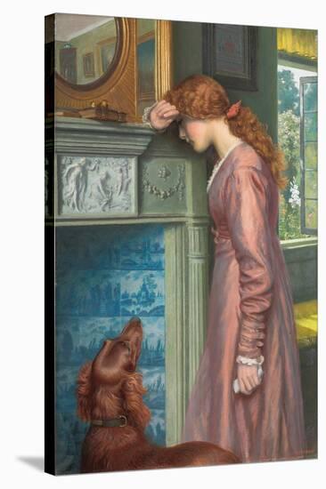 A Passing Cloud-Arthur Hughes-Stretched Canvas