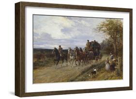 A Passing Coach-Heywood Hardy-Framed Giclee Print