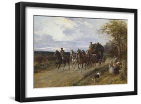 A Passing Coach-Heywood Hardy-Framed Giclee Print