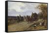 A Passing Coach-Heywood Hardy-Framed Stretched Canvas