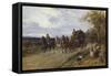 A Passing Coach-Heywood Hardy-Framed Stretched Canvas