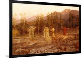 A Pastoral, A Memory of the Valley of Sparta-William Blake Richmond-Framed Giclee Print