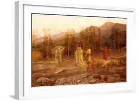 A Pastoral, A Memory of the Valley of Sparta-William Blake Richmond-Framed Giclee Print