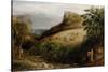 A Pastoral Scene, 19th Century-Samuel Palmer-Stretched Canvas