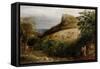 A Pastoral Scene, 19th Century-Samuel Palmer-Framed Stretched Canvas