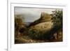 A Pastoral Scene, 19th Century-Samuel Palmer-Framed Giclee Print