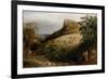 A Pastoral Scene, 19th Century-Samuel Palmer-Framed Giclee Print