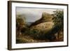 A Pastoral Scene, 19th Century-Samuel Palmer-Framed Giclee Print
