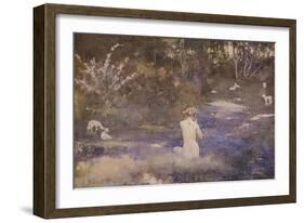 A Pastoral-John Reinhard Weguelin-Framed Giclee Print