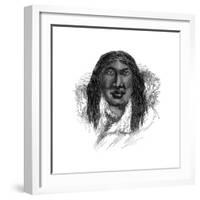 A Patagonian, 1848-null-Framed Giclee Print