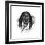 A Patagonian, 1848-null-Framed Giclee Print