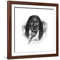 A Patagonian, 1848-null-Framed Giclee Print