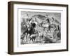 A Patagonian Funeral, 1877-null-Framed Giclee Print