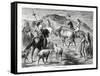 A Patagonian Funeral, 1877-null-Framed Stretched Canvas
