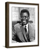 A Patch of Blue, Sidney Poitier, 1965-null-Framed Photo