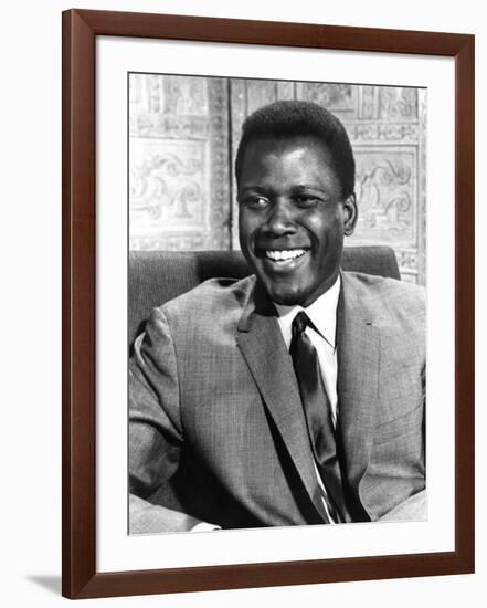 A Patch of Blue, Sidney Poitier, 1965-null-Framed Photo