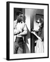 A Patch Of Blue, Sidney Poitier, Elizabeth Hartman, 1965-null-Framed Photo