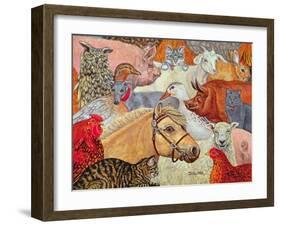 A Patchwork for Laura, 1993-Ditz-Framed Giclee Print