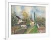 A Path at Les Sablons, 1883-Alfred Sisley-Framed Giclee Print