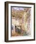 A Path on the Edges of Pontoise-Camille Pissarro-Framed Premium Giclee Print