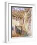 A Path on the Edges of Pontoise-Camille Pissarro-Framed Premium Giclee Print