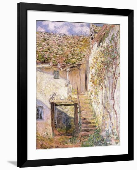 A Path on the Edges of Pontoise-Camille Pissarro-Framed Giclee Print