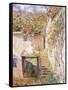 A Path on the Edges of Pontoise-Camille Pissarro-Framed Stretched Canvas