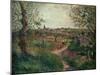 A Path Through the Fields (Pontoise)-Camille Pissarro-Mounted Giclee Print