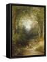 A Path through the Wood-Henry John Boddington-Framed Stretched Canvas