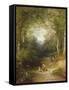 A Path through the Wood-Henry John Boddington-Framed Stretched Canvas