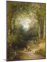 A Path through the Wood-Henry John Boddington-Mounted Giclee Print