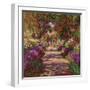 A Pathway in Monet's Garden, Giverny, 1902-Claude Monet-Framed Premium Giclee Print