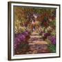 A Pathway in Monet's Garden, Giverny, 1902-Claude Monet-Framed Giclee Print