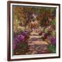 A Pathway in Monet's Garden, Giverny, 1902-Claude Monet-Framed Giclee Print