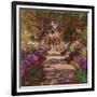 A Pathway in Monet's Garden, Giverny, 1902-Claude Monet-Framed Giclee Print