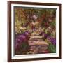 A Pathway in Monet's Garden, Giverny, 1902-Claude Monet-Framed Giclee Print