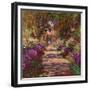 A Pathway in Monet's Garden, Giverny, 1902-Claude Monet-Framed Premium Giclee Print