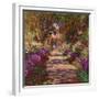 A Pathway in Monet's Garden, Giverny, 1902-Claude Monet-Framed Premium Giclee Print