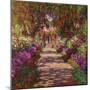 A Pathway in Monet's Garden, Giverny, 1902-Claude Monet-Mounted Premium Giclee Print