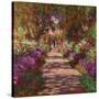 A Pathway in Monet's Garden, Giverny, 1902-Claude Monet-Stretched Canvas