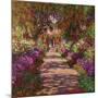 A Pathway in Monet's Garden, Giverny, 1902-Claude Monet-Mounted Premium Giclee Print