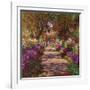 A Pathway in Monet's Garden, Giverny, 1902-Claude Monet-Framed Giclee Print