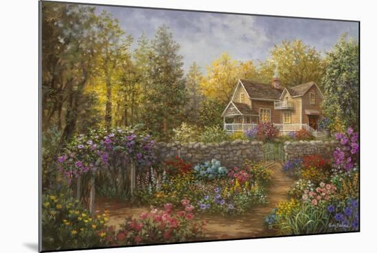 A Pathway of Color-Nicky Boehme-Mounted Giclee Print