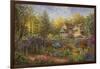 A Pathway of Color-Nicky Boehme-Framed Giclee Print