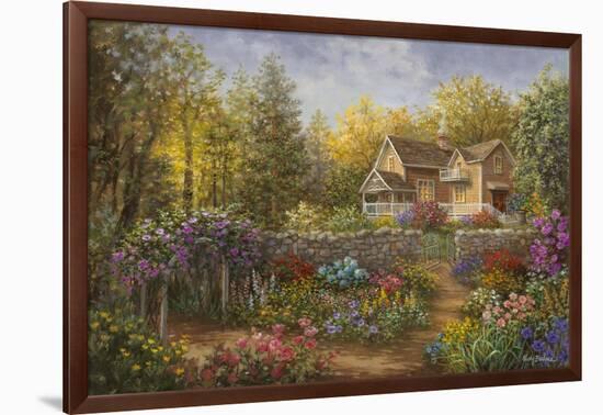 A Pathway of Color-Nicky Boehme-Framed Giclee Print