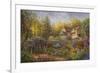 A Pathway of Color-Nicky Boehme-Framed Giclee Print